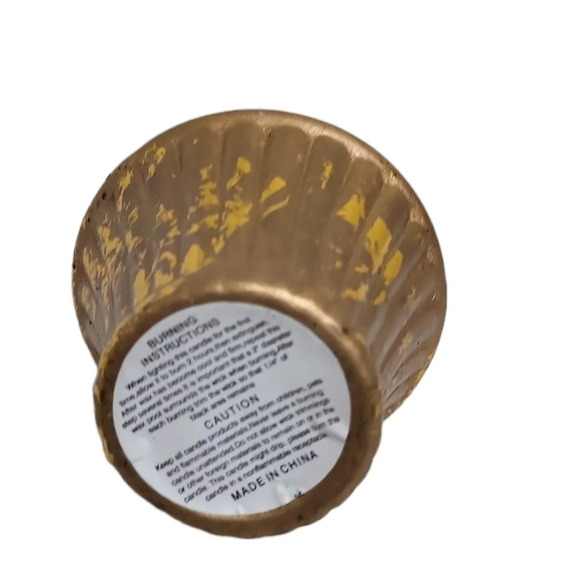 Candle Wax Christmas Tree Green Holly Berry - Picture 2 of 2